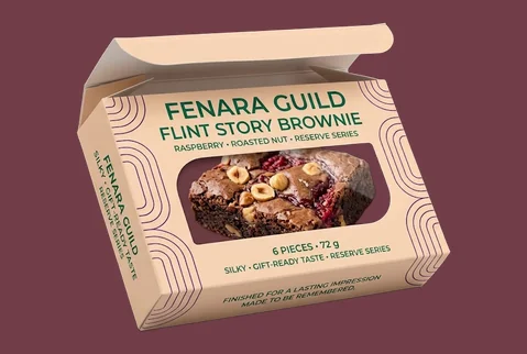 3 window brownie boxes