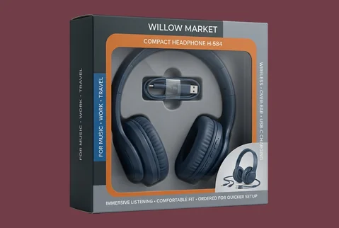 3 window headphone boxes