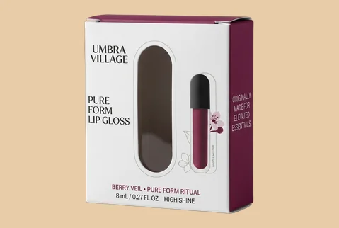 3 window lip gloss boxes