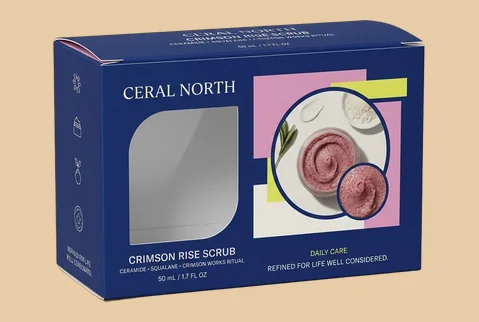 3 window scrub cartons