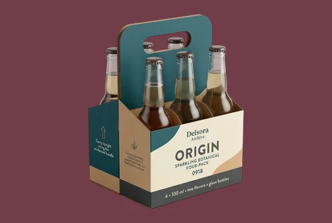 4 Cup Carrier Boxes