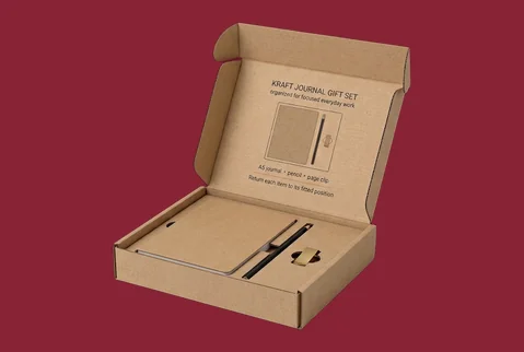 4 Kraft Mailer Gift Box