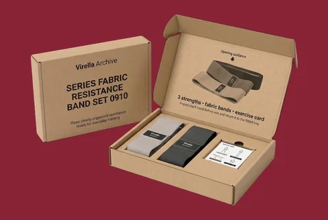 4 Kraft Mailer Style Boxes