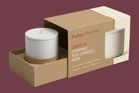 4 Kraft Sleeve and Tray Boxes