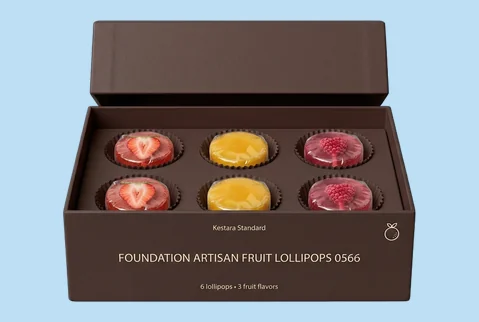 4 Rigid Lollipop Gift Boxes