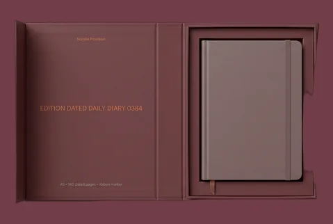 4 Rigid Magnetic Diary Boxes