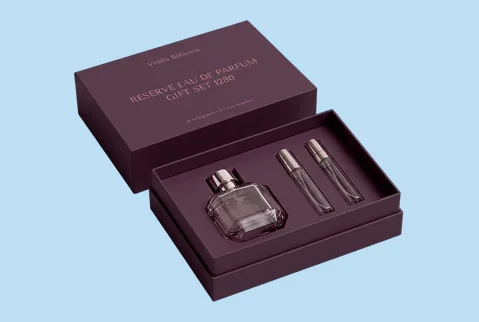 4 Rigid Perfume Gift Set Boxes
