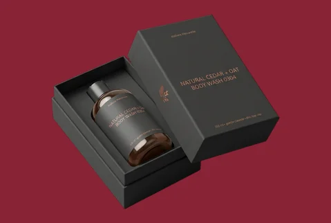 4 Rigid Two Piece Bottle Box
