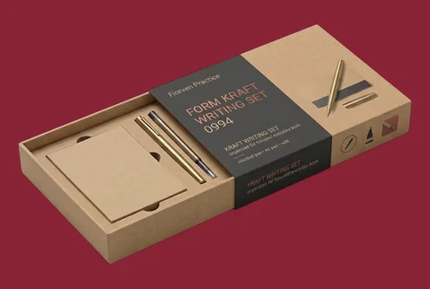 4 Tray with Printed Interior