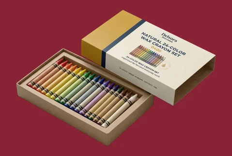 4 Two Piece Crayon Boxes