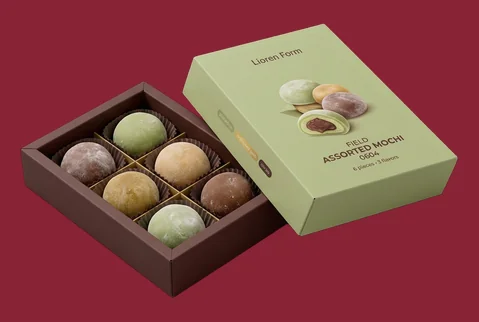 4 Two Piece Mochi Gift Boxes