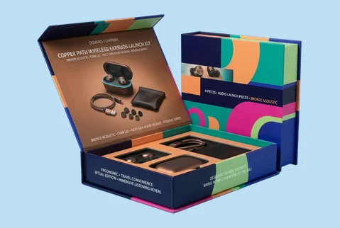 4 book style launch box