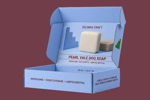 4 branded mailer boxes