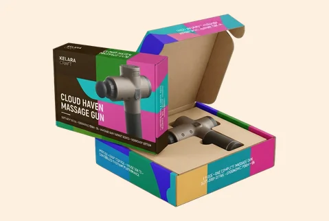 4 branded mailer kit box