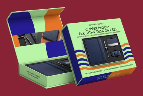4 conference gift boxes