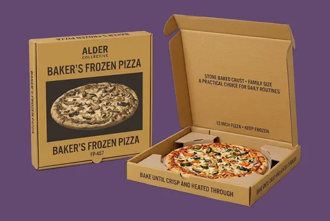 4 corrugated presentation packs
