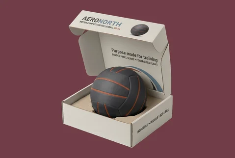 4 corrugated volleyball mailers