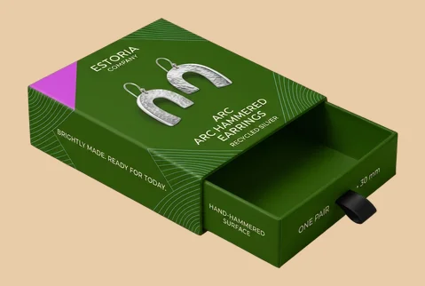 4 drawer earring boxes