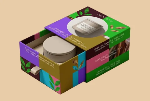 4 drawer style square boxes
