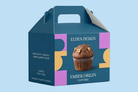 4 gable cupcake carriers
