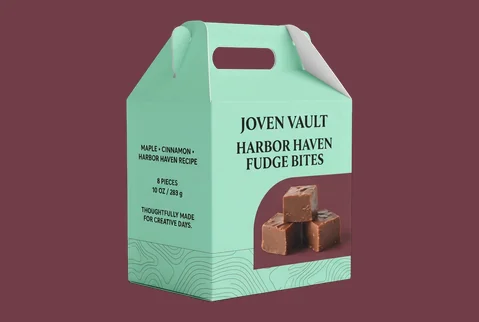 4 gable dessert boxes