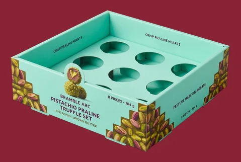 4 insert fitted product tray