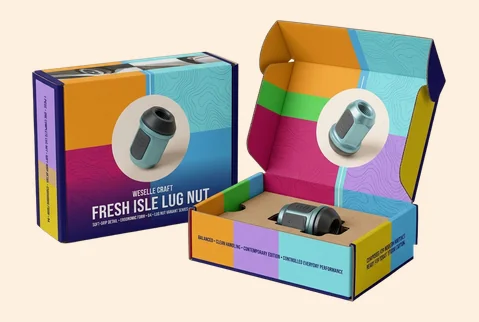 4 printed mailer boxes