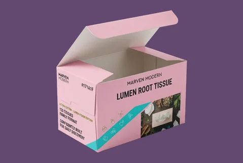 4 promotional tissue packs