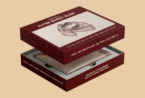 4 rigid lid and base boxes
