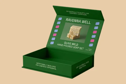 4 rigid magnetic boxes