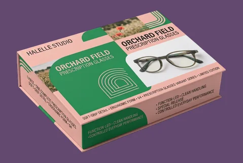 4 rigid magnetic eyewear boxes