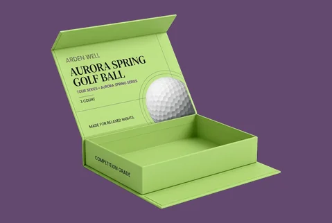 4 rigid magnetic presentation boxes