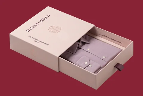 4 rigid sleeve shirt boxes