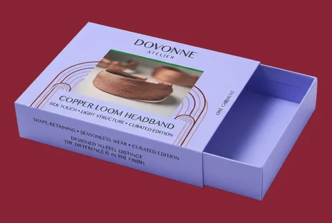 4 sleeve and tray headband boxes
