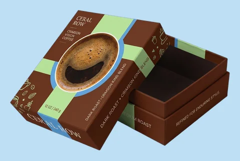 4 two piece coffee boxes