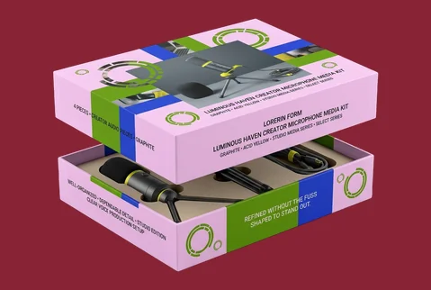 4 two piece presentation kits