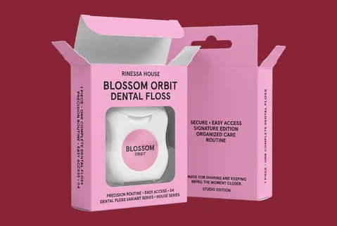 4 window dental floss boxes