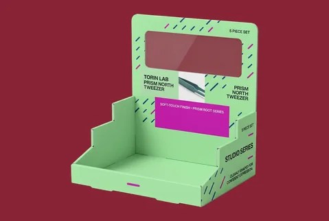 4 window display boxes