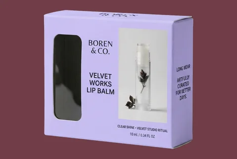 4 window lip balm boxes