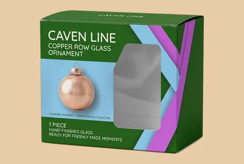 4 window ornament cartons