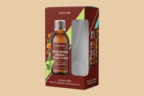 4 window syrup cartons