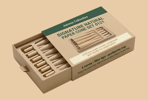 5 Child Resistant Cone Boxes