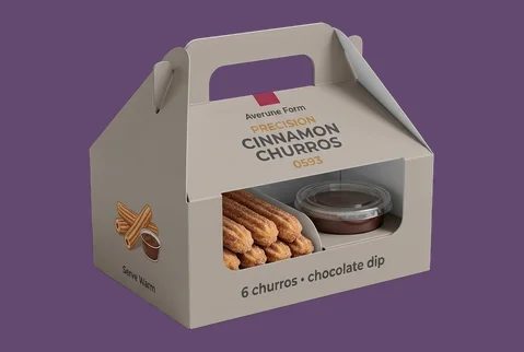 5 Gable Churro Boxes