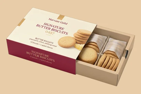 5 Sleeve Biscuit Boxes