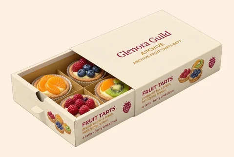 5 Sleeve Tart Boxes