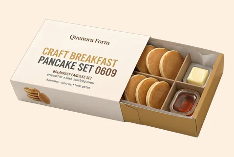5 Sleeve and Tray Pancake Boxes