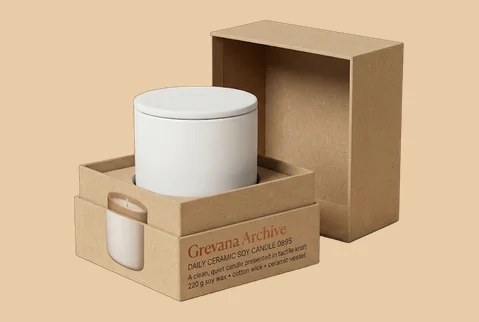 5 Two Piece Kraft Boxes 1787891387
