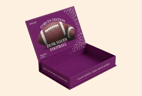 5 book style rigid game boxes