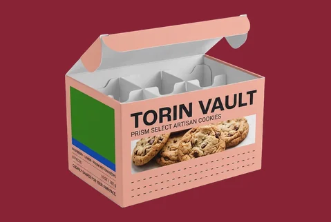 5 boxes with dividers