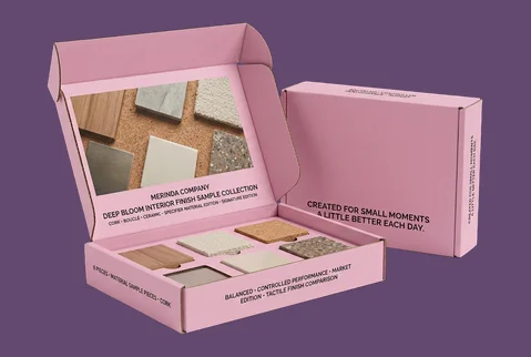 5 corrugated presentation mailer